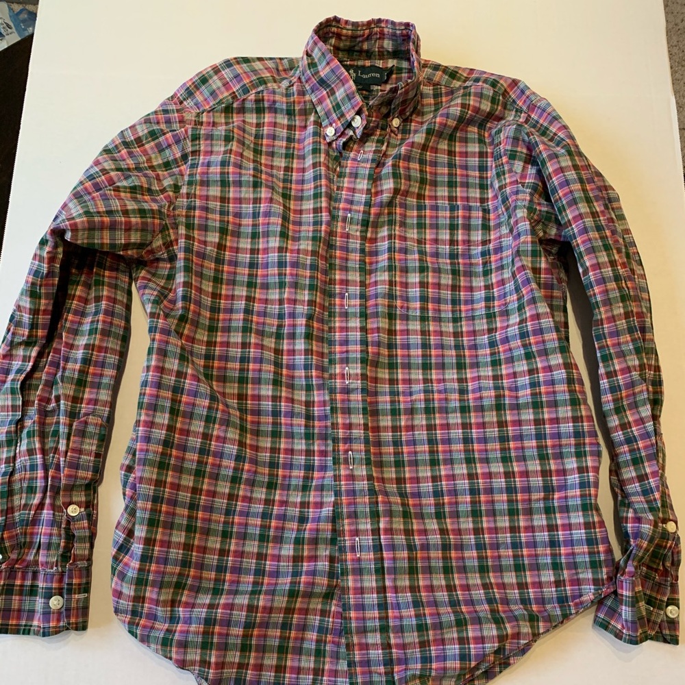 Polo Ralph Lauren plaid button down